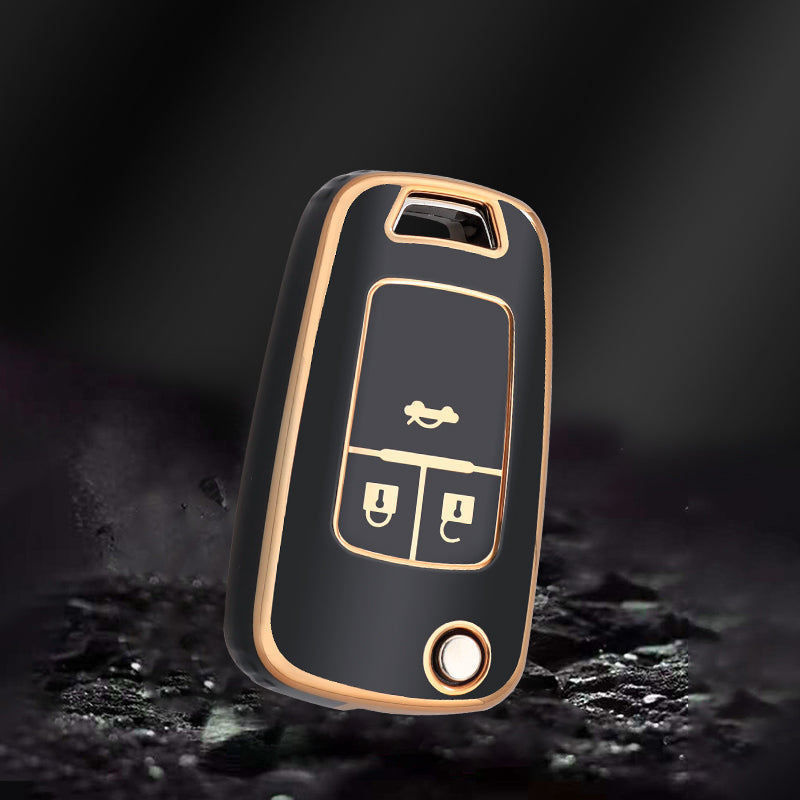 Husă pentru Chevrolet Cruze, Aveo, Trax, Sail, Malibu și Captiva (3 butoane)