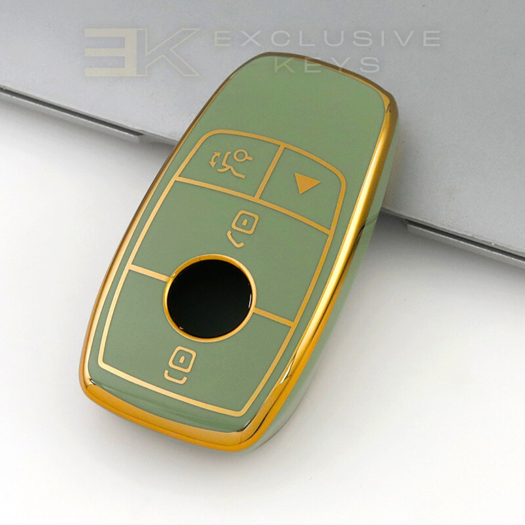 Etui do Mercedesa Benz klasy A, B, C, E, S, G, GLC, CLE, CLA (AMG) (4 przyciski)