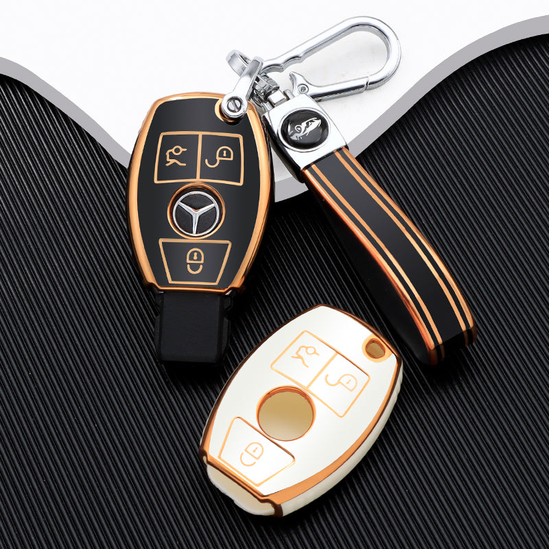 Etui do modeli Mercedes Benz Clase A, C, E, S i G GLA, CLA, GLK, GLC, CLS, W204, W463, W176, W251, W205 (AMG)