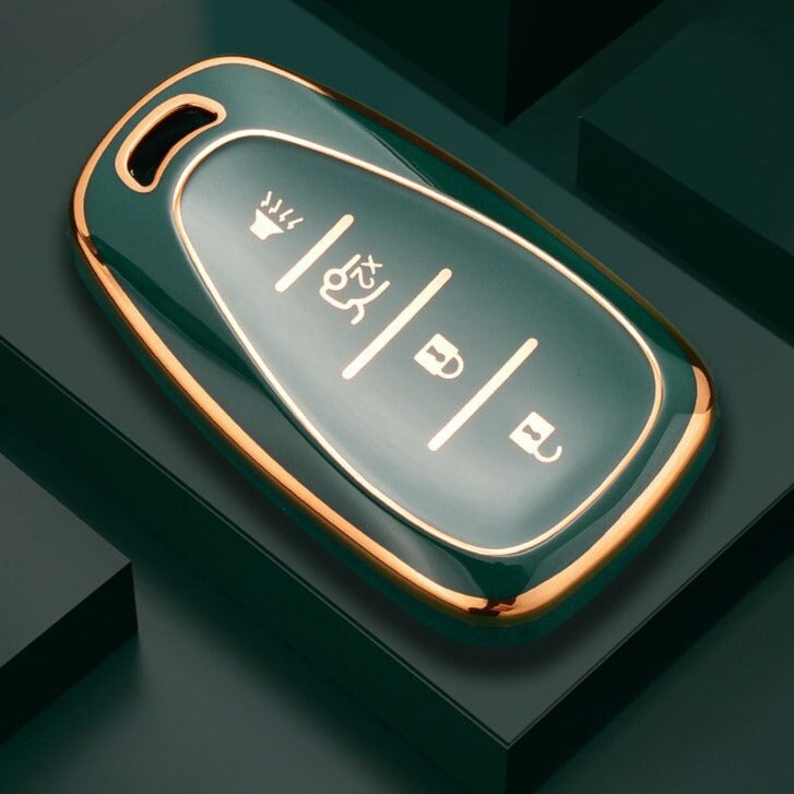 Etui na Chevroleta Chevy, Camaro, Cruze, Malibu, Sonic, Volt, Tracker, Spark, Bolt i Trax (4 przyciski)