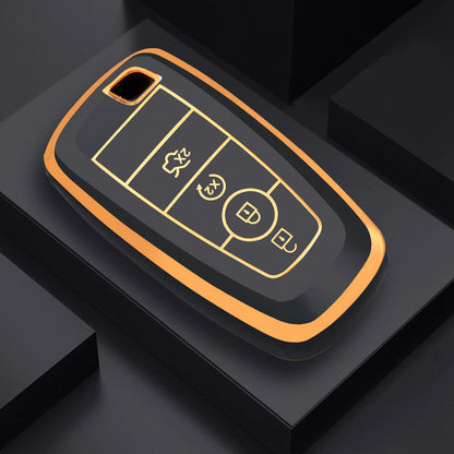 Etui do Ford Edge, Fusion, Mustang, Explorer, F150, F250, F350, Ecosport (4 przyciski)