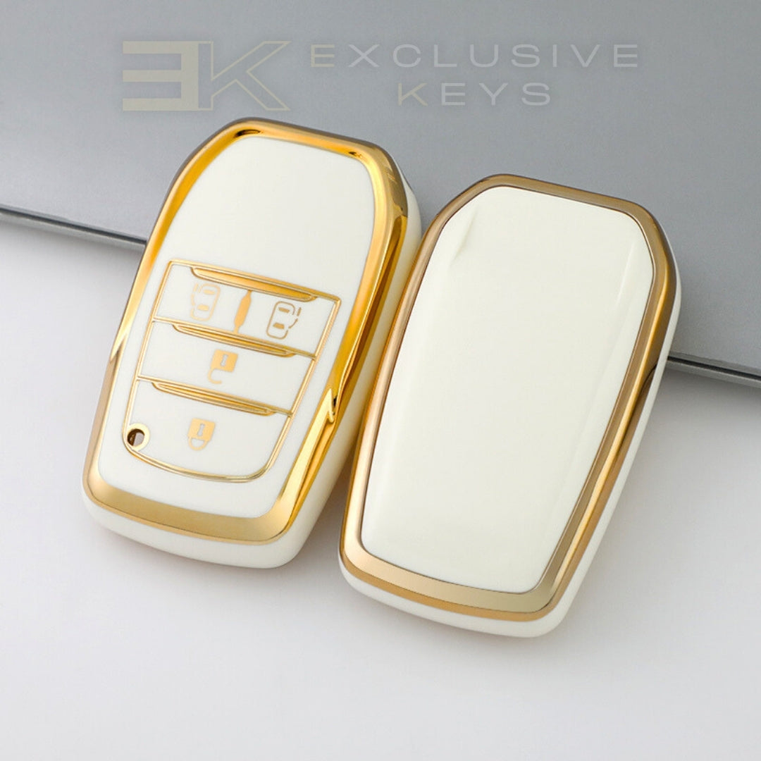 Pokrowiec na kluczyk Toyota Smart – 4 przyciski (podwójne drzwi przesuwne)