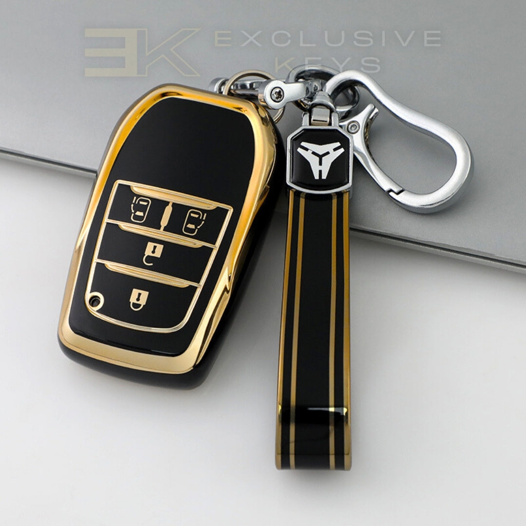 Pokrowiec na kluczyk Toyota Smart – 4 przyciski (podwójne drzwi przesuwne)