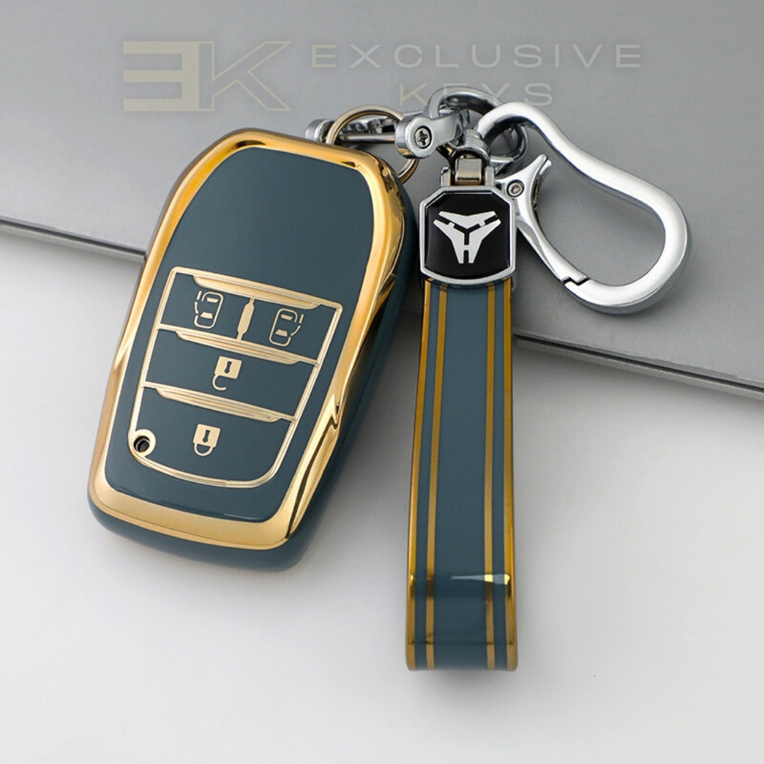 Pokrowiec na kluczyk Toyota Smart – 4 przyciski (podwójne drzwi przesuwne)