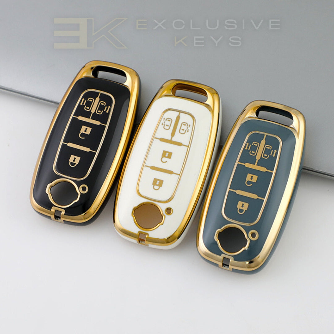 Pokrowiec na kluczyk Nissan Smart – 3 przyciski (drzwi przesuwne)