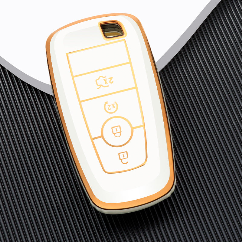 Etui do Ford Edge, Fusion, Mustang, Explorer, F150, F250, F350, Ecosport (4 przyciski)