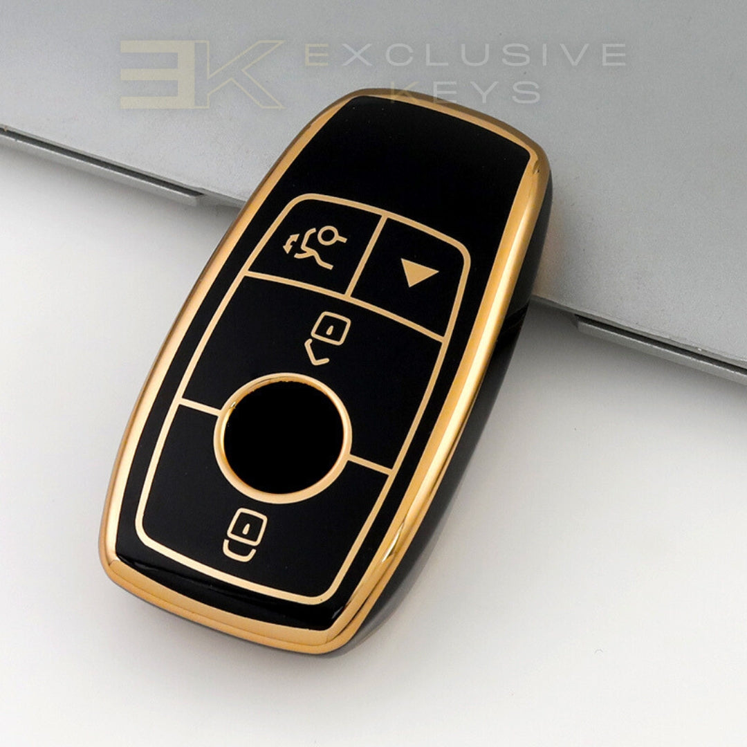 Etui do Mercedesa Benz klasy A, B, C, E, S, G, GLC, CLE, CLA (AMG) (4 przyciski)