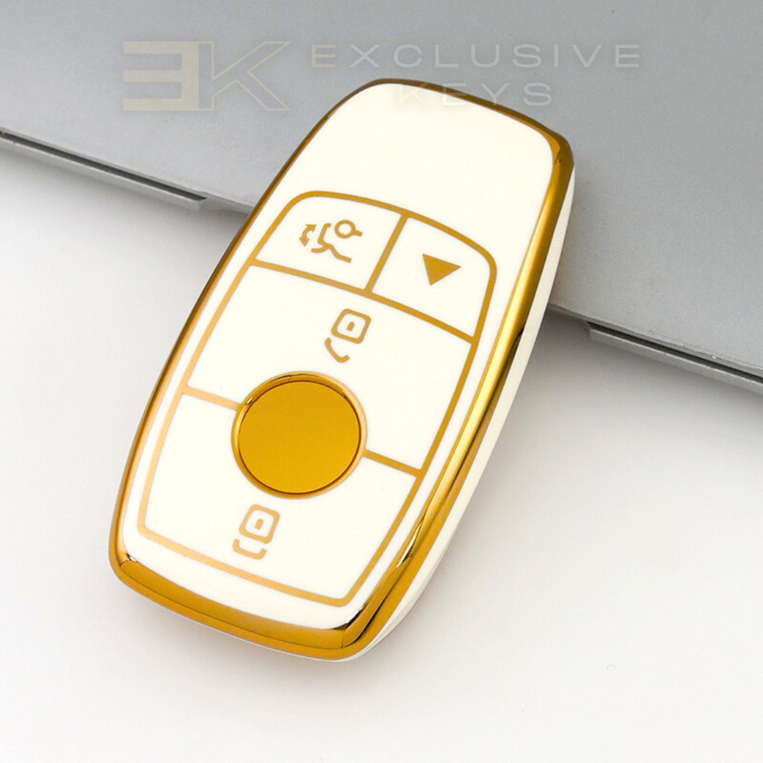 Etui do Mercedesa Benz klasy A, B, C, E, S, G, GLC, CLE, CLA (AMG) (4 przyciski)
