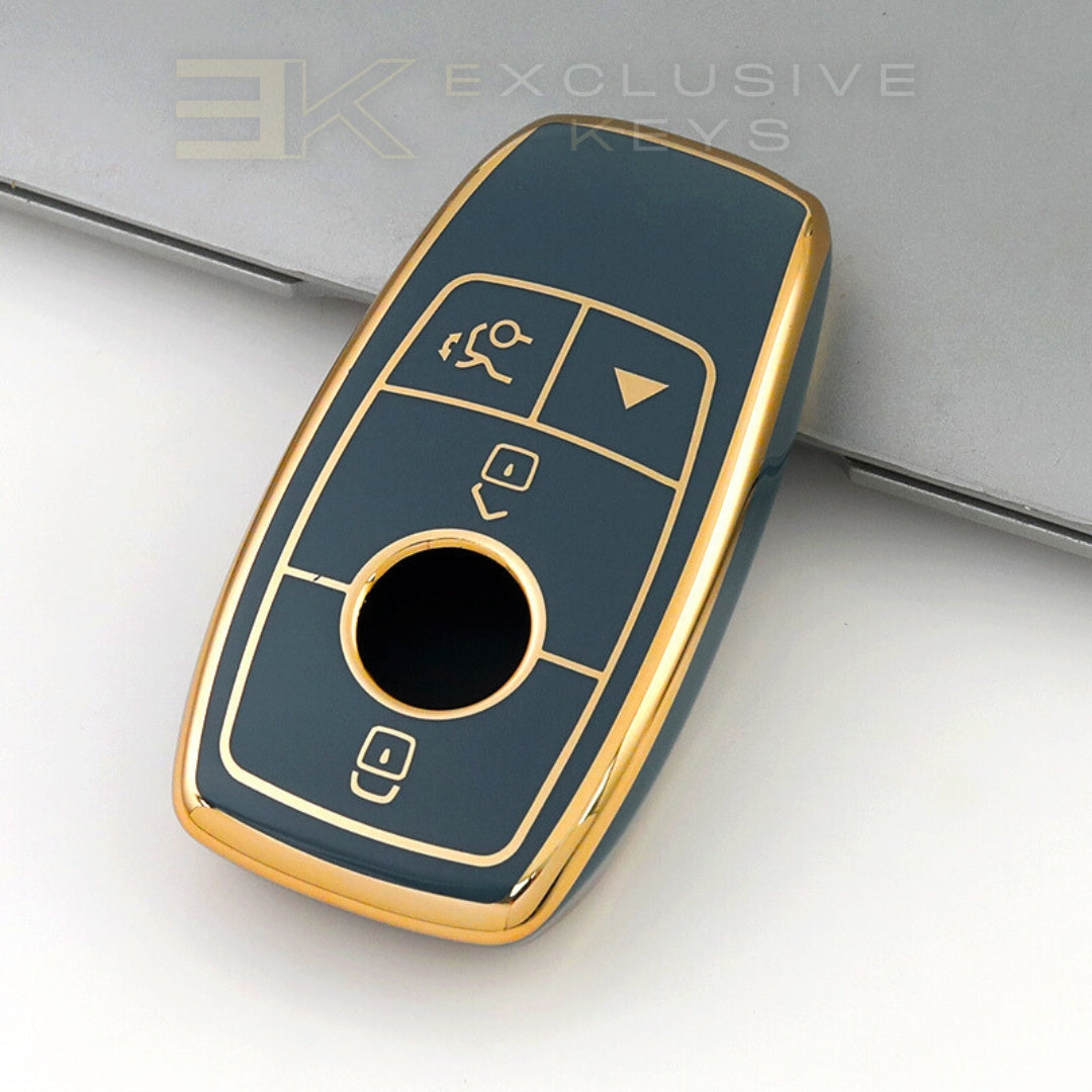Etui do Mercedesa Benz klasy A, B, C, E, S, G, GLC, CLE, CLA (AMG) (4 przyciski)
