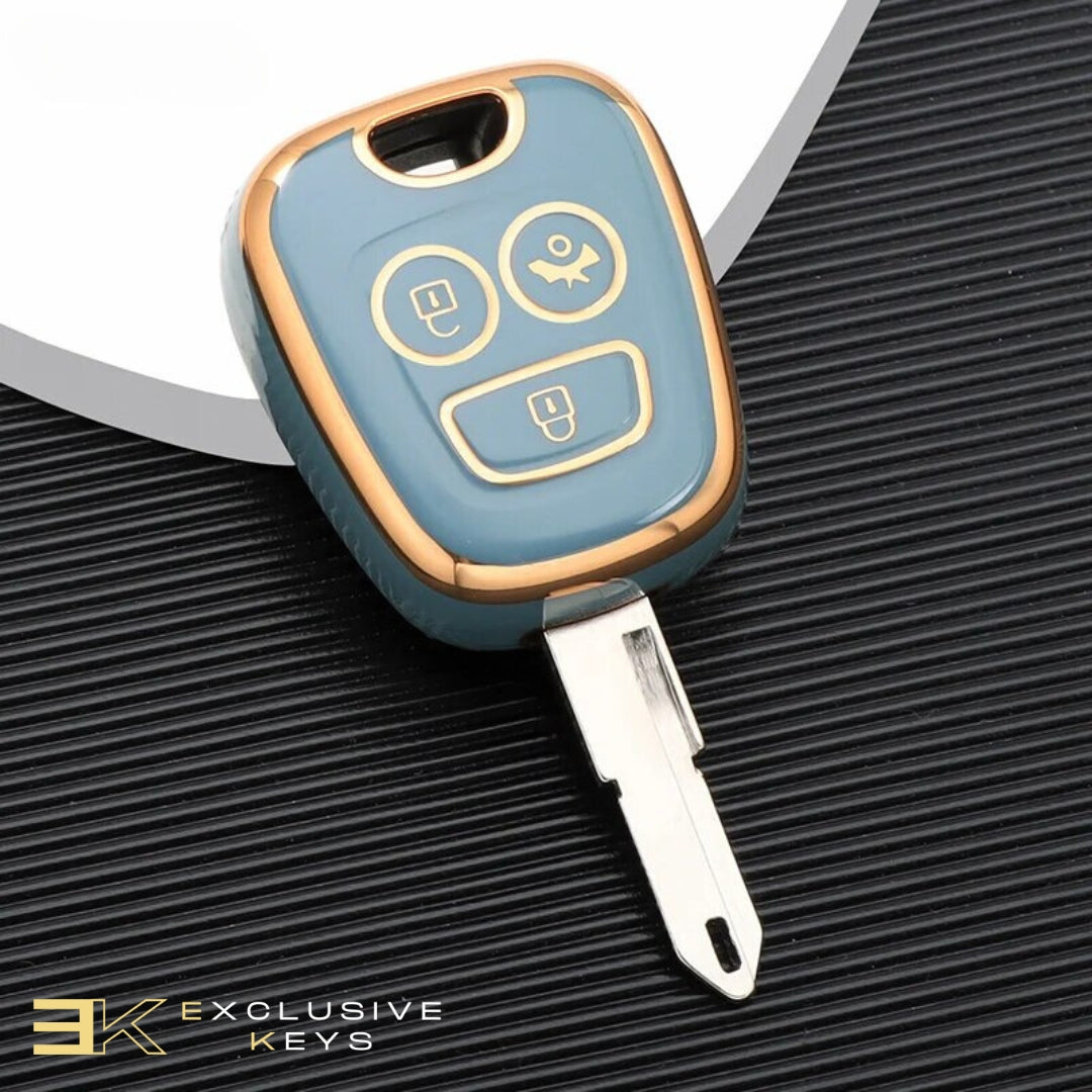 Husă pentru Peugeot 106, 107, 206, 207, 306, 307, 406, 407 (3 butoane)