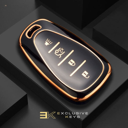 Etui na Chevroleta Chevy, Camaro, Cruze, Malibu, Sonic, Volt, Tracker, Spark, Bolt i Trax (4 przyciski)
