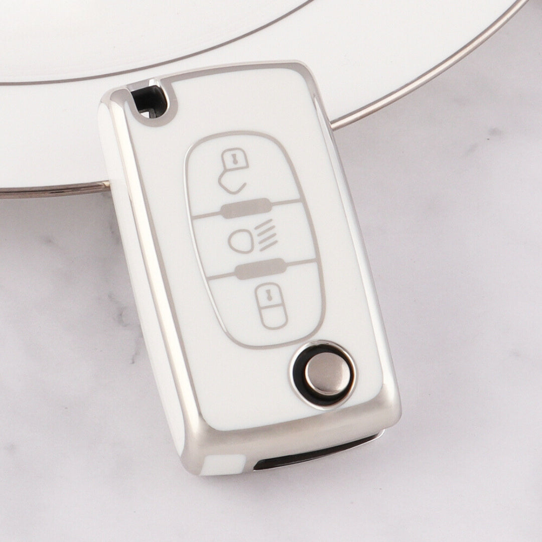 Carcasă pentru Peugeot 107, 207, 307, 308, 407, 607, 3008, 5008 (buton lumină) 