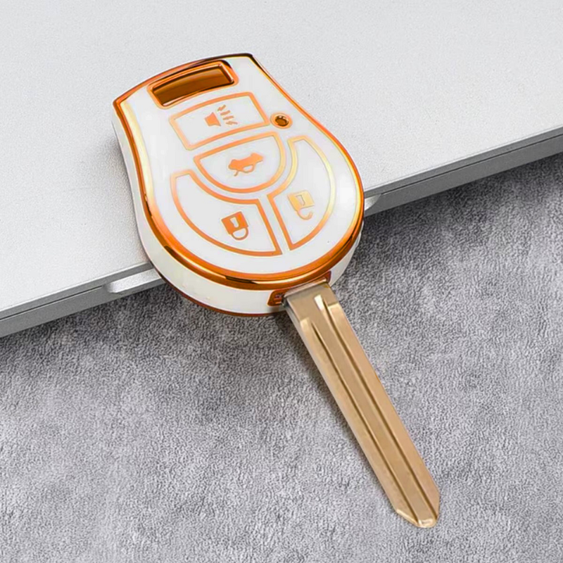 Etui do Nissan Juke, Micra, Qashqai, March, Rogue, Maxima, Terrano, Cube, Pathfinder, Altima, Sentra, Tiida (4 przyciski)