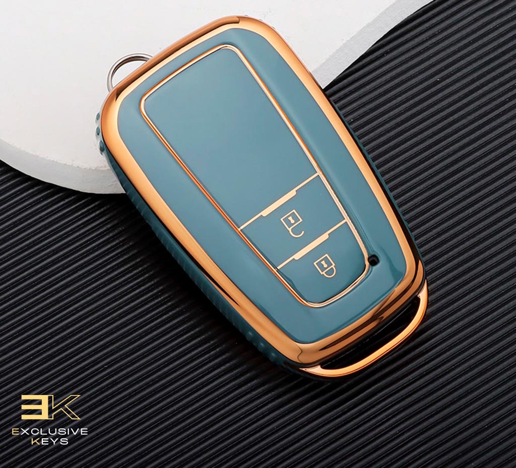 Etui do Toyoty Corolla, Prius, Camry, CHR, C-HR, RAV4, Altis, Land Cruiser, Prado (2 przyciski)