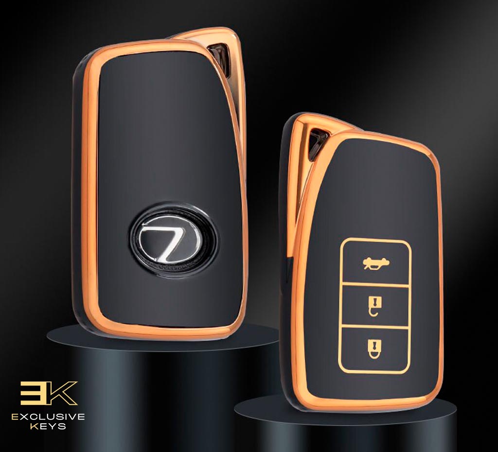 Etui do Lexus NX, GS, RX, IS, ES, GX, LX, RC, 200, 250, 350, LS, 450H, 300H (3 przyciski)